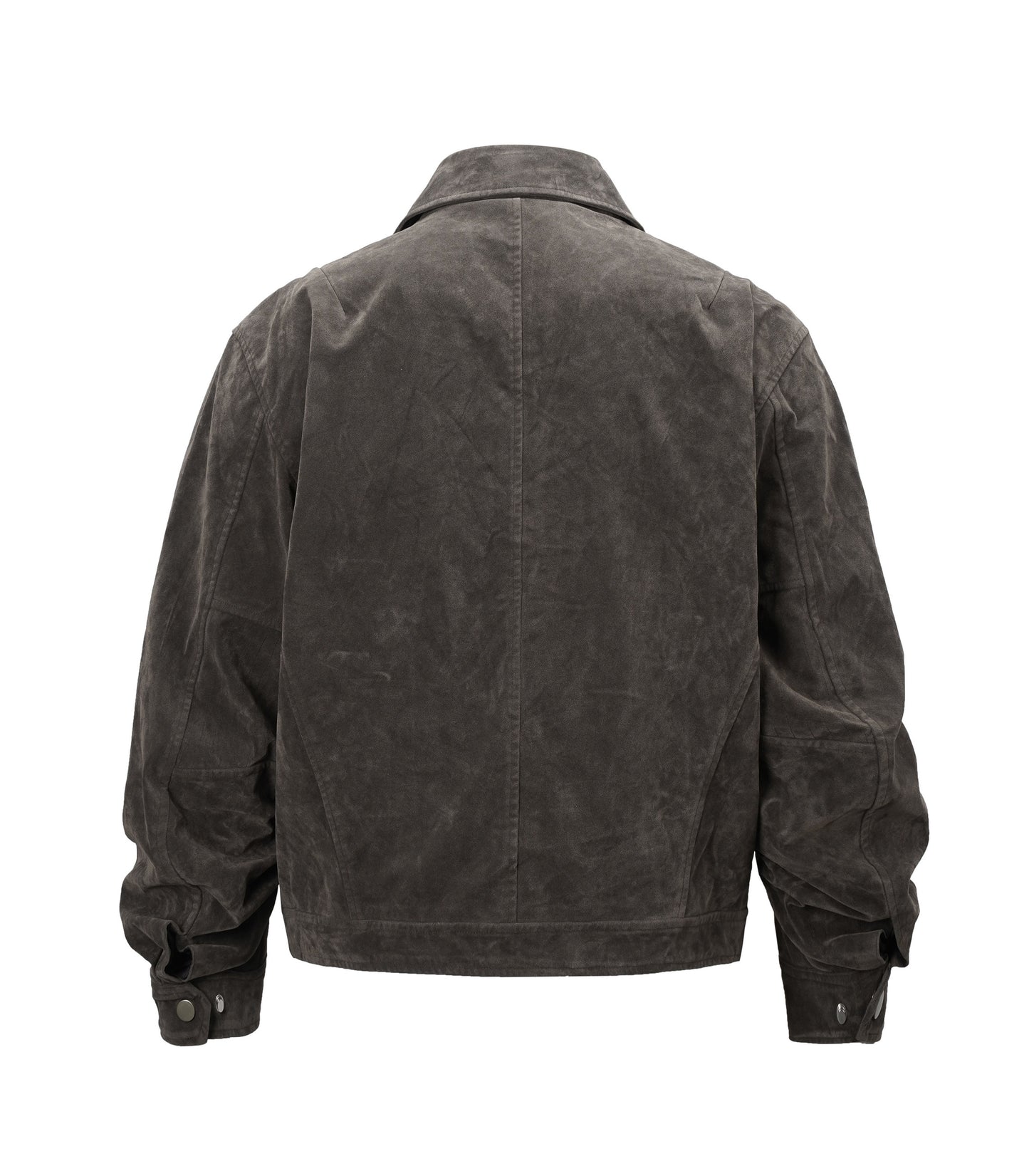 BROWN SUEDE WORK JACKET