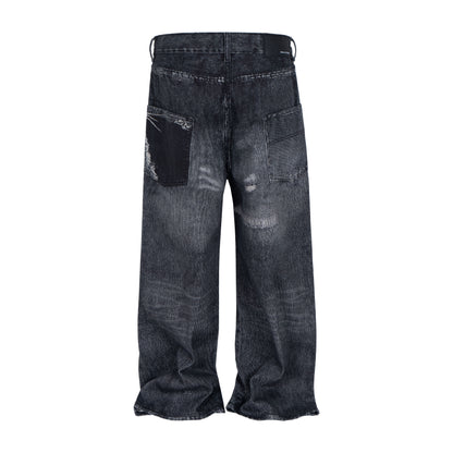 WIDEBOY SUTURE DENIM