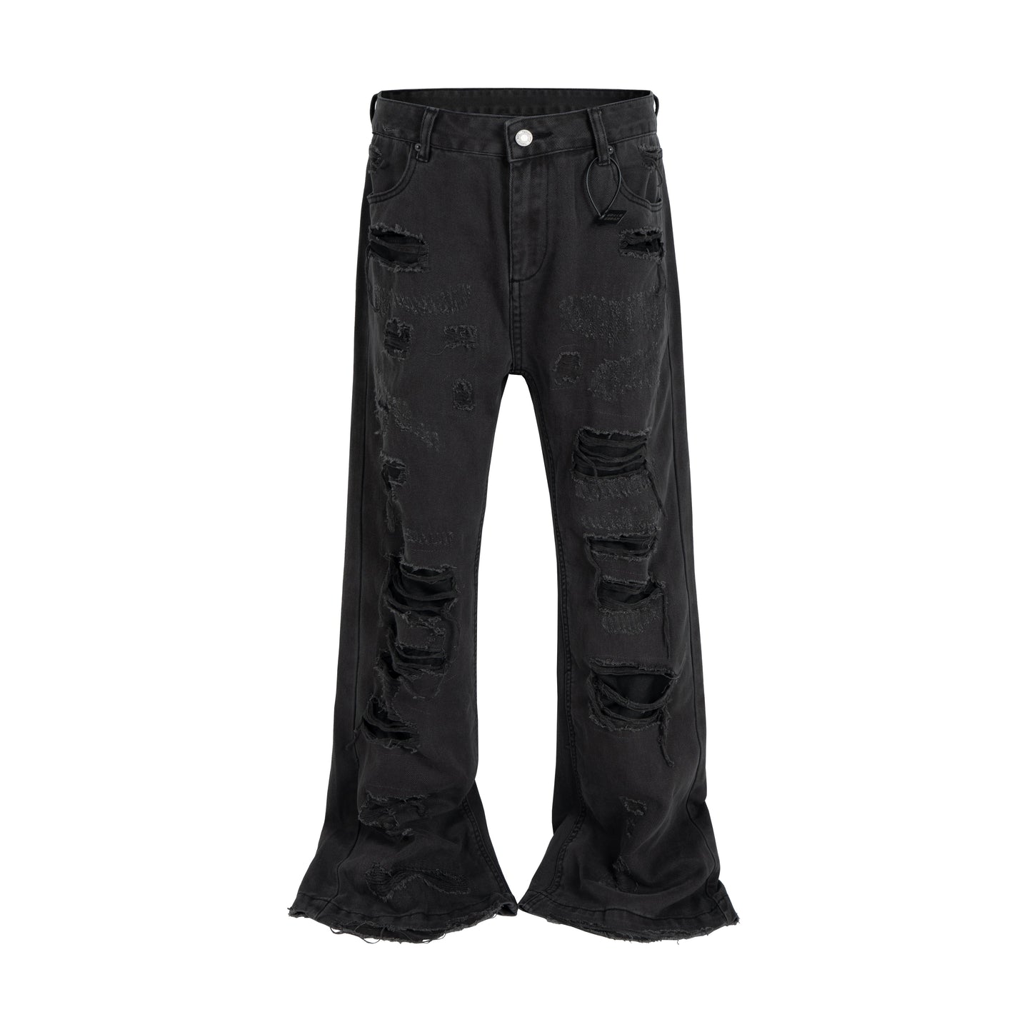 DARK DESTROYED DENIM