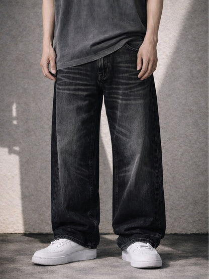 NOIR BAGGY DENIM