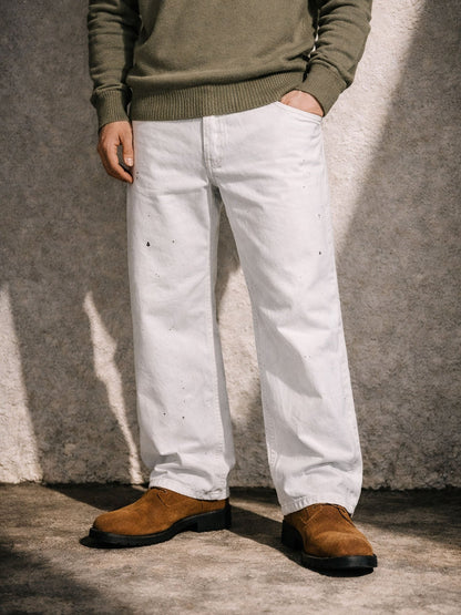 IVORY BOOTCUT DENIM