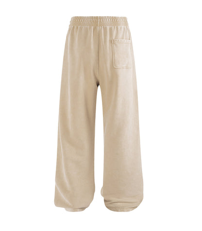 SAND OVER-DYE SWEATPANTS