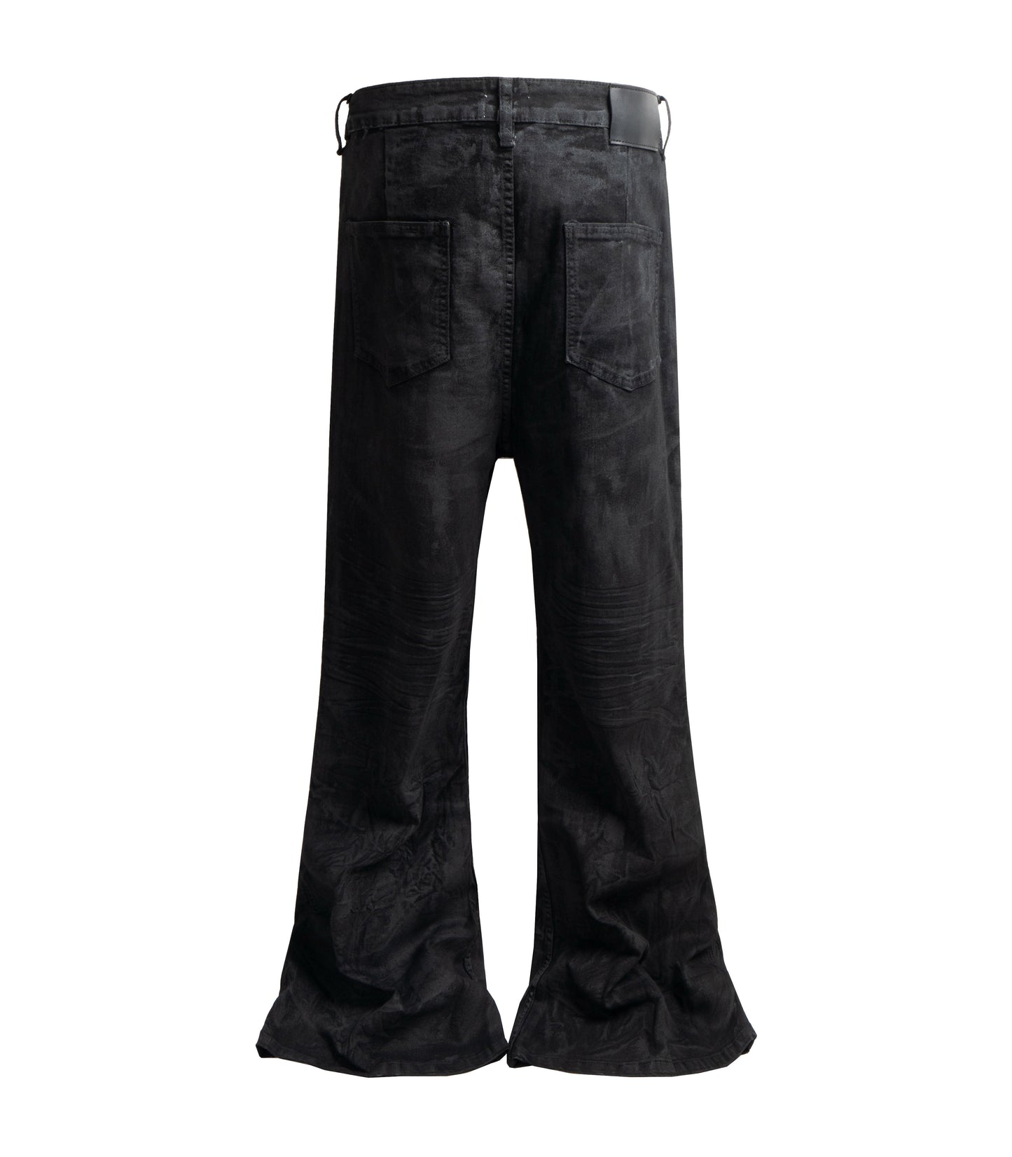 DOUBLE KNEE FLARE DENIM