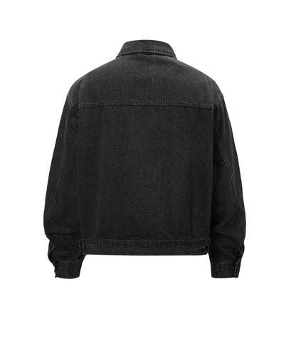 MULTI-POCKET DENIM JACKET