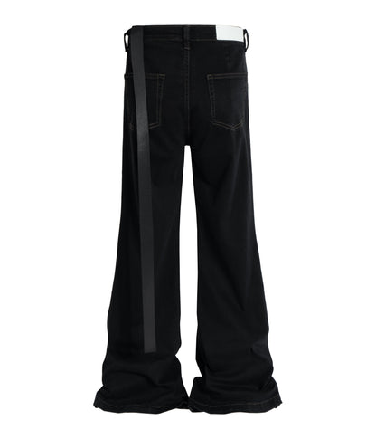 NOIR WIDEBOY FLARE DENIM (UNISEX)