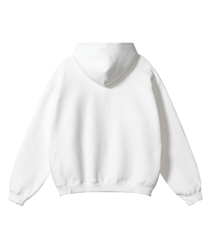 WHITE HOODIE